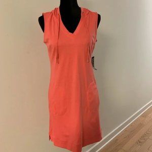 New York & Co Hooded Dress, Pink, Size XS, NWT!